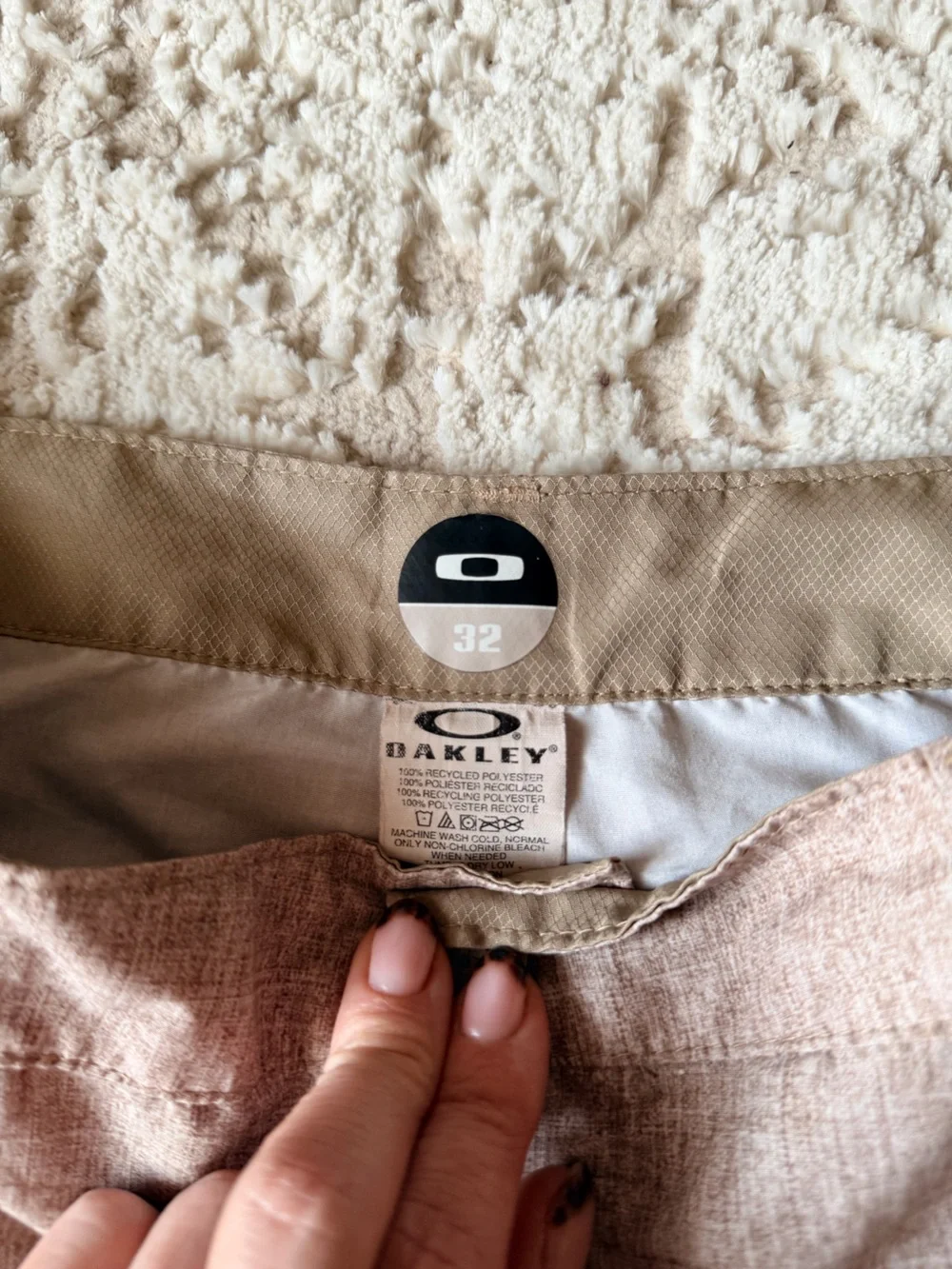 Oakley Men's Casual Khaki Shorts